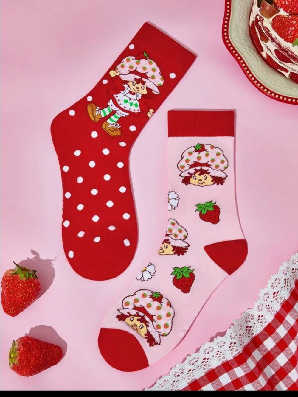 Strawberry Shortcake playful cute